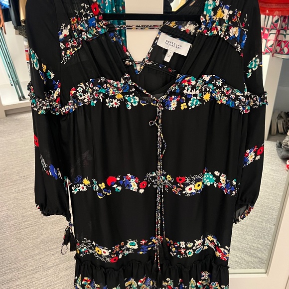 Derek Lam 10 Crosby Floral Print Dress - Picture 3 of 5